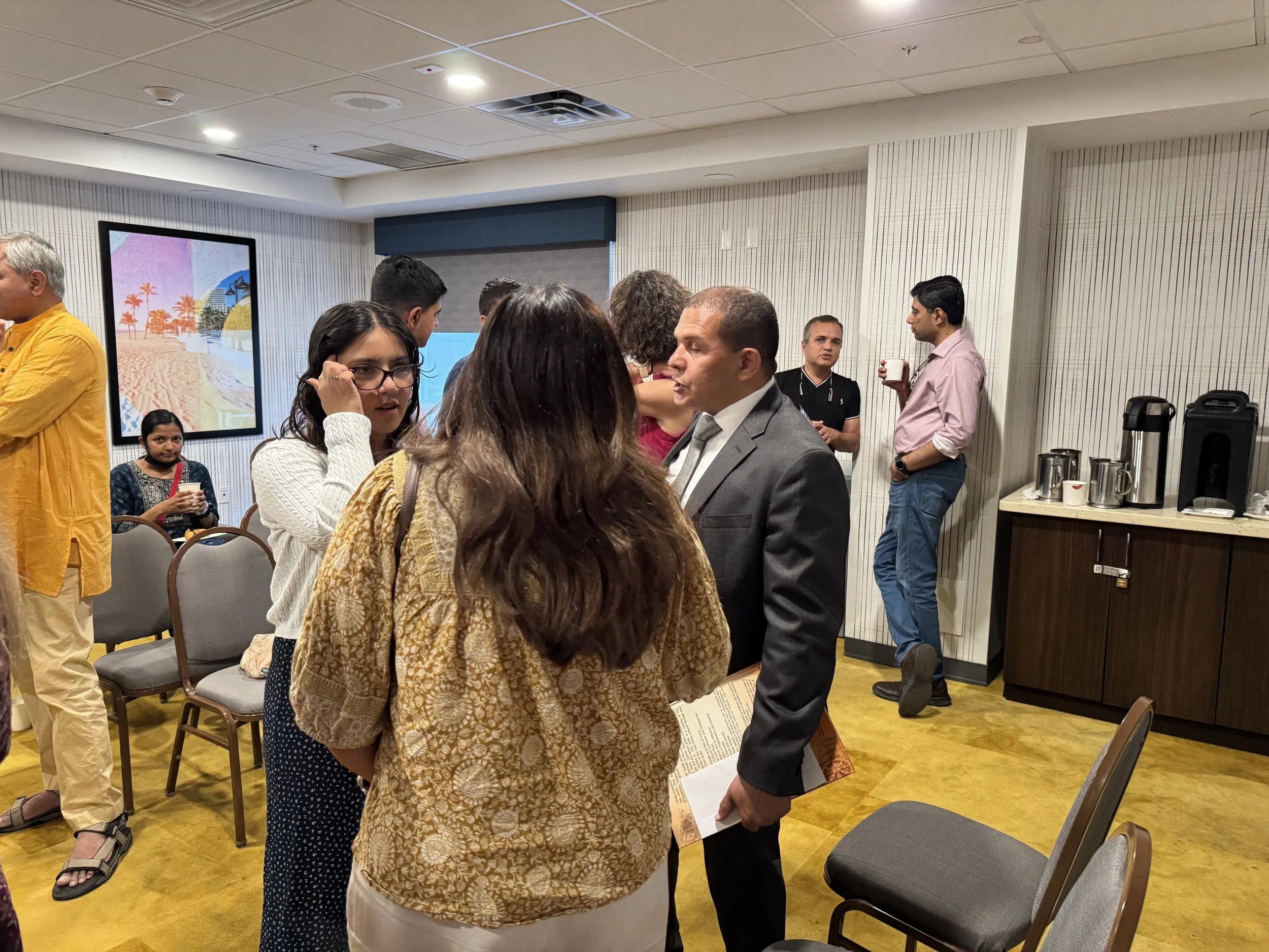 School Board Candidates Meet & Greet — Hampton Inn, Weston — Jul 2024 - photo 6