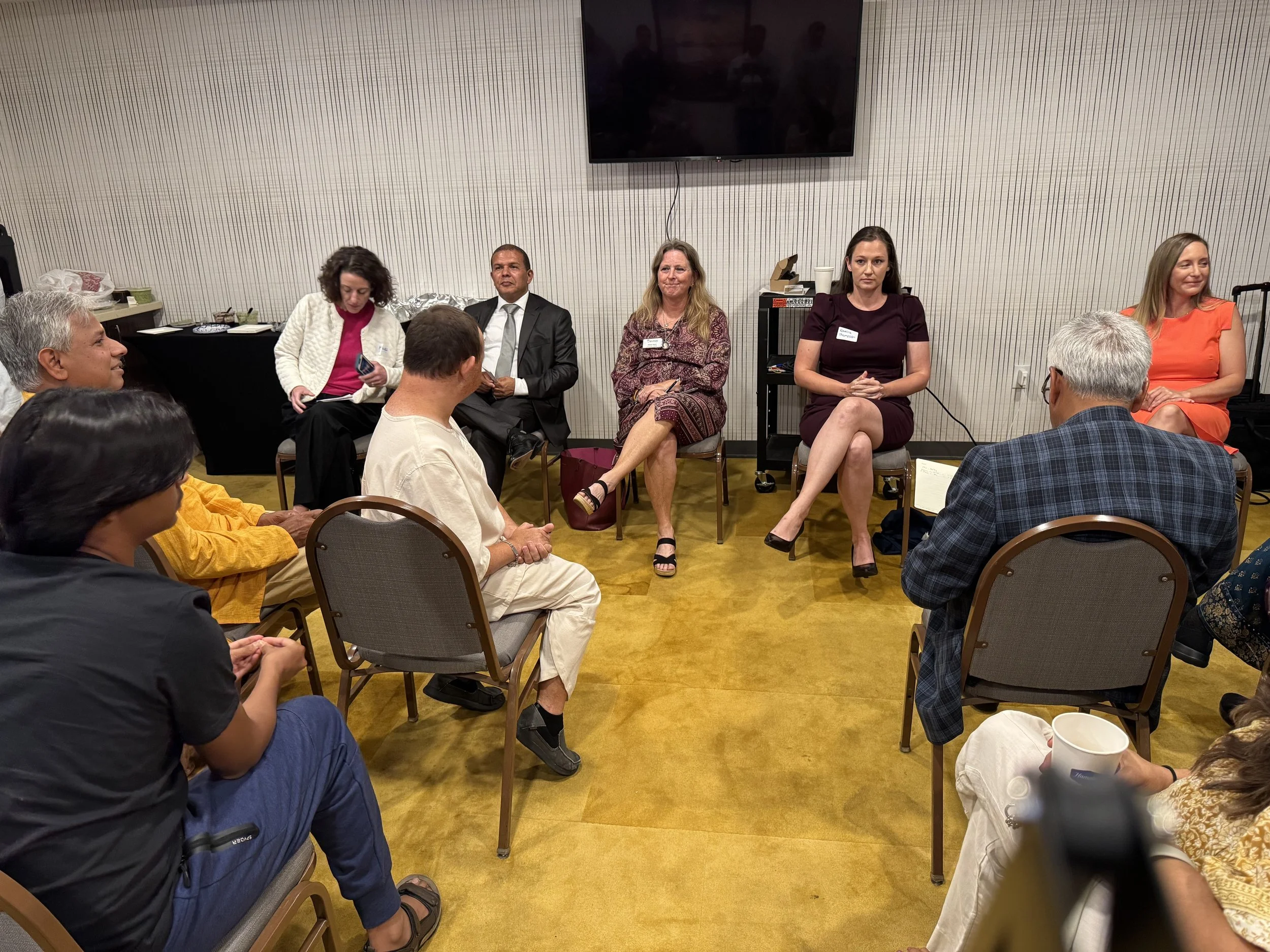 School Board Candidates Meet & Greet — Hampton Inn, Weston — Jul 2024 - photo 7